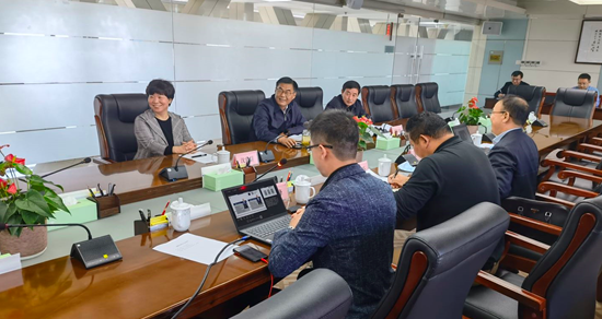 銅陵市人民政府副市長吳強會見普適導航董事長余磊一行(圖1)